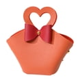 thumbnail image 2 of CSChome Gift Bag 5Pcs Convenient Colorful Mini Handbag Faux Leather Gift Bag for Parties Weddings Decoration, 2 of 6