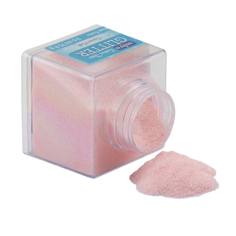 Fine Glitter Bottle, 23-Gram, 2-Inch, Light Pink