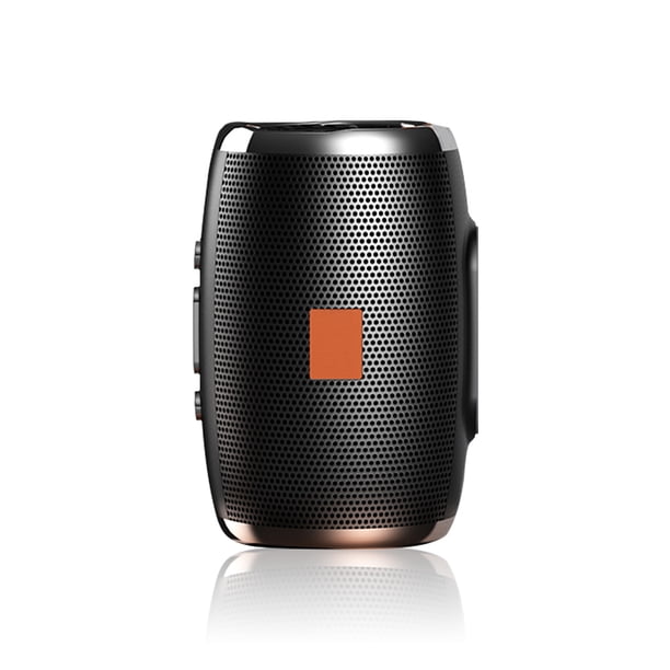 Altavoz Portátil Inalámbrico Compatible con Bluetooth V4.2 Altavoz TF U Disco Exterior Columna de 360 ° Sonido manos libres, Negro AweSitey EL005002-02B