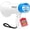 Blue, variant on Pyle 30W Rechargeable Megaphone Bullhorn – Bluetooth PA Speaker with Siren, Voice Changer, Record & Playback, USB-C Charging, Shoulder Strap & 1000-Yard Range