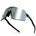 thumbnail image 1 of WEST BIKING WEST BIKING Polarized Cycling Glasses for Outdoor Sports, Windproof UV Protection, Lightweight Design for Road & Mountain Biking, Black Frame with Multi-Color Lens Options, 1 of 6