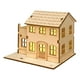 thumbnail image 2 of Kit de Casas Navideñas de Madera Iluminadas Hechas a Mano | Decoraciones Navideñas para Pintar | Iluminación Suave y Acogedora | Diversión Familiar | Regalo para Decorar La Repisa de La Chimenea, 2 of 6