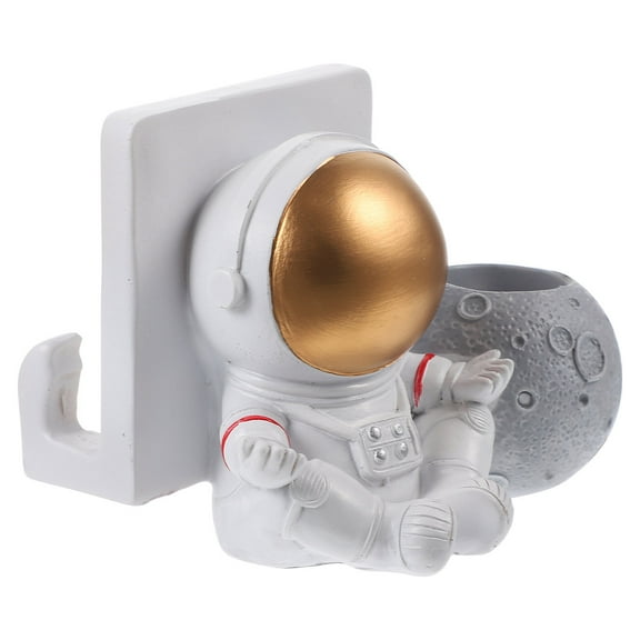 WORGEOUS 1pc Stationery Holder Desktop Organizer Desk Supplies Adorable Astronaut Craft