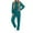 Mint Green, variant on Rotm Fashion Clothing Hoodie and Sweatpants Set Long Sleeve Hooded Sweatshirt with Pockets Elastic Waist Pants Tracksuit for Women Khaki,L