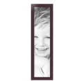 thumbnail image 2 of ArtToFrames 7" x 29" Cherry Picture Frame, 7x29 inch Red Wood Poster Frame (WOM-4095), Pack, 2 of 8