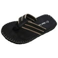 thumbnail image 2 of ZTTD Men Summer Shoes Sandals Male Slipper Indoor Or Outdoor Flip Flops Black, 2 of 7