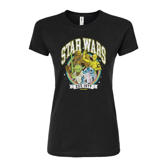 Star Wars - Collegiate - Juniors Fitted Tee