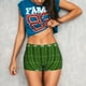 thumbnail image 3 of Fotbe American Football Field Shorts Sin Costuras – Shorts Deportivos de Cintura Alta para Mujer, Elásticos para Gimnasio, Yoga, Running o Ciclismo-Large, 3 of 8