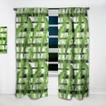 thumbnail image 2 of Designart 'Tropical Foliage Mood XIV' Tropical Curtain Panel, 2 of 5