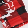 thumbnail image 5 of Penkiiy Christmas Pajamas for Family Matching Pjs Set, Red Plaid Reindeer Holiday Xmas Pajamas for Women Men Kids White M, 5 of 7