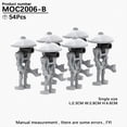 thumbnail image 1 of MOOXI Most Complete Space Wars Droid Spider Bot Sentry Adult Building Block Set MOC Brick Model Kit DIY Diorama Toy For Boy Gift,MOC2006-B, 1 of 13