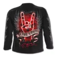 thumbnail image 4 of Camisa Casual Calavera Impreso 3d Playera De Manga Larga To, 4 of 5