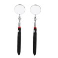 thumbnail image 1 of 2pcs Inspection Tool Telescopic Flexible Stick Swivel Round Inspection Mirror, 1 of 7