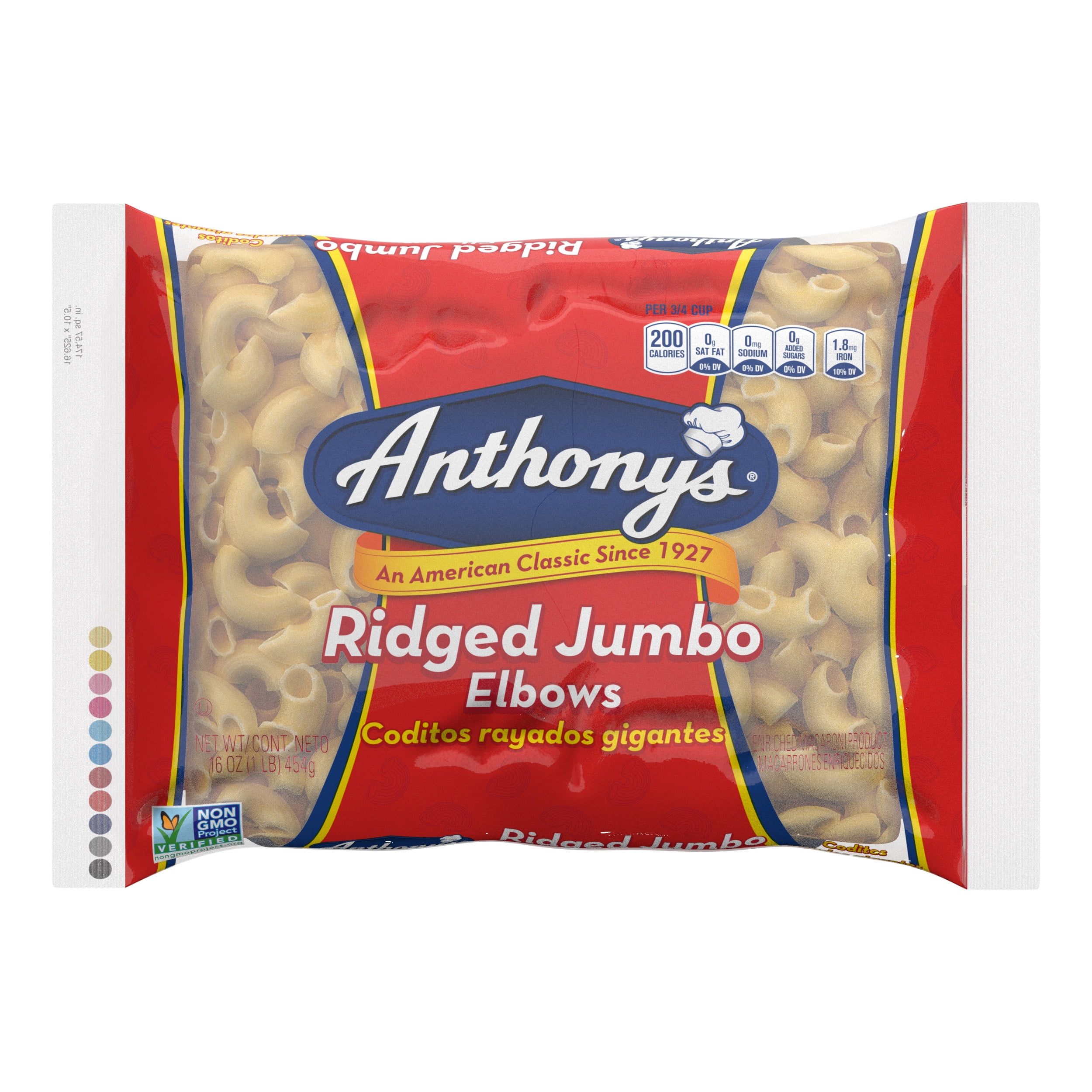 Anthony's Elbows Pasta, 16 oz