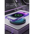 thumbnail image 4 of Poetic Neon Case for iPhone 14 Pro, Dual Layer Heavy Duty Drop Protection, Purple, 4 of 6