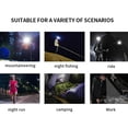 thumbnail image 2 of Lámpara XPE+COB LED faro luz de emergencia portátil para acampar al aire libre pesca senderismo, 2 of 5