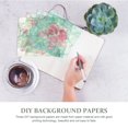 thumbnail image 4 of 32 Feuilles de Papier de Découpage pour Bricolage Fournitures de Scrapbooking, 4 of 8