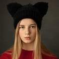 thumbnail image 5 of Yoyauz Warm Lazy Beanie - A soft Everyday Beanie With A Chunky Knit Fabric, 5 of 6