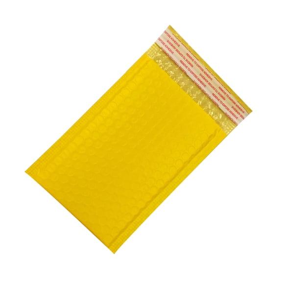 Naiovety Paquete de 30 piezas de sobres para envíos de burbujas, sobres de entrega confiable con forro de burbujas, amarillo Type3 NO3