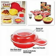 Eggwich 2 Set Egg Cooker Eggwich Microwave Egg Muffin Omelet Cooker Pan BPA Free