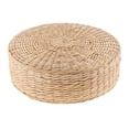 thumbnail image 2 of Cojín de asiento plano de paja, cojín de tatami para el suelo Dia. Los 40cm Sunnimix Cojín del asiento del piso, 2 of 7