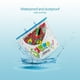 thumbnail image 4 of Bag Outdoor Waterproof 5L Transparent Dry Bag Handbag for Beach Swimming Drifting ANGGREK Otros, 4 of 8