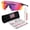Polished Black Frame | Prizm Road Lens, variant on OO9454 Evzero Blades Shield Shaped Non-Polarized Sunglasses for Men & Women - Includes Official Eyewear Kit - Polished Black Frame with Prizm Road Lens
