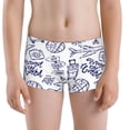 thumbnail image 5 of Yiaed World Travel2 Print Boys' Boxer Briefs Cotton Casual Stretch Comfort Boys Boxers - Kids Boxer Briefs Underwear for Boys (6-18)-Medium, 5 of 5