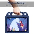 thumbnail image 3 of Tarise iPad 10th Generation Case for Kids Girls Boys Toddlers with Screen Protector, EVA Dropproof Handle Kids Friendly Kickstand Rugged Child Case Cover for iPad 10th Gen 10.9-inch 2022, Navyblue, 3 of 9
