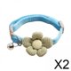 thumbnail image 1 of 2 Collares De Gato Con Cascabeles Para Perros Pequeños Y Medianos, Color Azul, 1 of 10