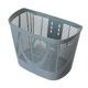 thumbnail image 5 of Cesta delantera para bicicleta, diseño vintage, cesta desmontable tejida a mano, cesta para bicicleta Gris, 5 of 9