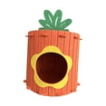 thumbnail image 2 of Casa de gato cómoda cama de gato cueva interior uso gato diez zanahoria cama para dormir Flores S, 2 of 8