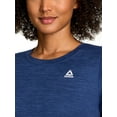 thumbnail image 4 of Reebok Women's and Women's Plus Legacy Core Knit Performance T-Shirt, Sizes XS-4X, 4 of 5