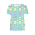 thumbnail image 5 of Warop T-Shirts d'Été à Manches Courtes pour Femmes Col Ras du Cou T-Shirt Chandail Décontracté Haut Imprimé, 5 of 5