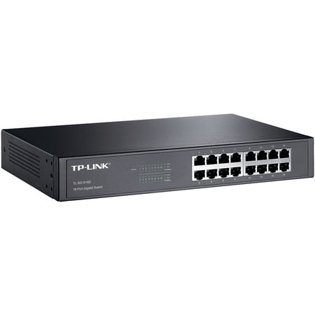 Tp-Link TL-SG1016D Gigabit Desktop/Rack-Mount Switch (16 (Best 4 Port Switch)
