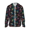 thumbnail image 2 of Lsque Feathers And Butterflies UPF 50+ Lightweight Sun Protection Men's Women's Long Sleeve Shirt, Hoodie Performance -Small, 2 of 9