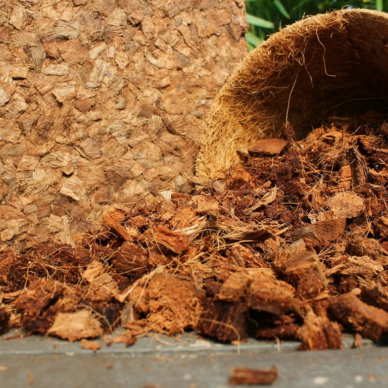 Plantonix Coco Bliss Coconut Mulch Brick, 10 lb, 2.5 cu ft