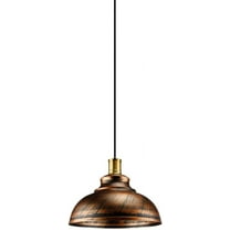 Industrial Style Metal Pendant Light Fixture for Kitchen Island, Retro Rustic Pendant Lighting for Dining Room, Vintage Pendant Light, Farmhouse Pendant Lamp for Kitchen Sink Over Table