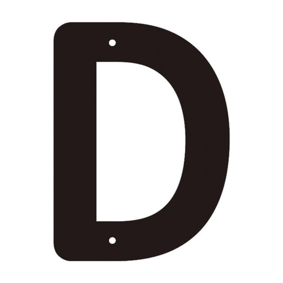 Hmgxay Three-dimensional Iron Art Letters, Decorative Iron Number Letters for House Sign, Customizable Iron House Number Letters