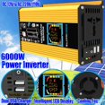 1000W Car Power Inverter LED Display Vehicle Power Inverter Lightweight