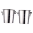 thumbnail image 5 of 2 Pcs Cooler Ice Bucket with Lid Smooth Appearance Practical, 5 of 8