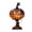 orange/, variant on Vintage Glass Pumpkin Lights Outdoor, Glowing Skull Desktop Lamp with Purple Orange Colored Glass, Light Up Pumpkins for Halloween Party Home Decor Window Display