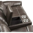 thumbnail image 4 of ACME Lydia Motion Loveseat with Console and USB Port in Brown Leather Aire, 4 of 8