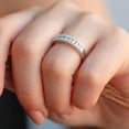 thumbnail image 4 of Elegant Cocktail Promise Ring Ladies Gift for Wife High Quality Comfortable Fit CZ Cubic Zirconia Ring Ideal Jewelry Gift Comes in Elegant Box, 4 of 7