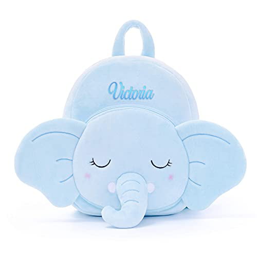 Lazada Toddler Backpack Elephant Girls Backpack Plush Bag Elephant 11 Inches Blue 