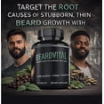 thumbnail image 6 of BEARDVITAL Beard Growth Supplement for Men – Beard Vitamins with Biotin, Collagen, Keratin, MSM, Hyaluronic Acid & Zinc – Supports Fuller Thicker Beard, Hair, Skin & Nails – Men’s Beard Vitamins, 6 of 9