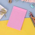 thumbnail image 3 of 6-pack Sticky Notes Post It Colorful Lined Post Memos Removable Self Sticky Notes Pad For Office,home,school, 3 of 5