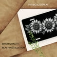 thumbnail image 3 of Monochrome Sunflowers Front License Plate, Metal License Plate, Funny Standard Plates Personalized Novelty Decorative For Men/Women/Boys/Girls Car 6×12 Inch, 3 of 7