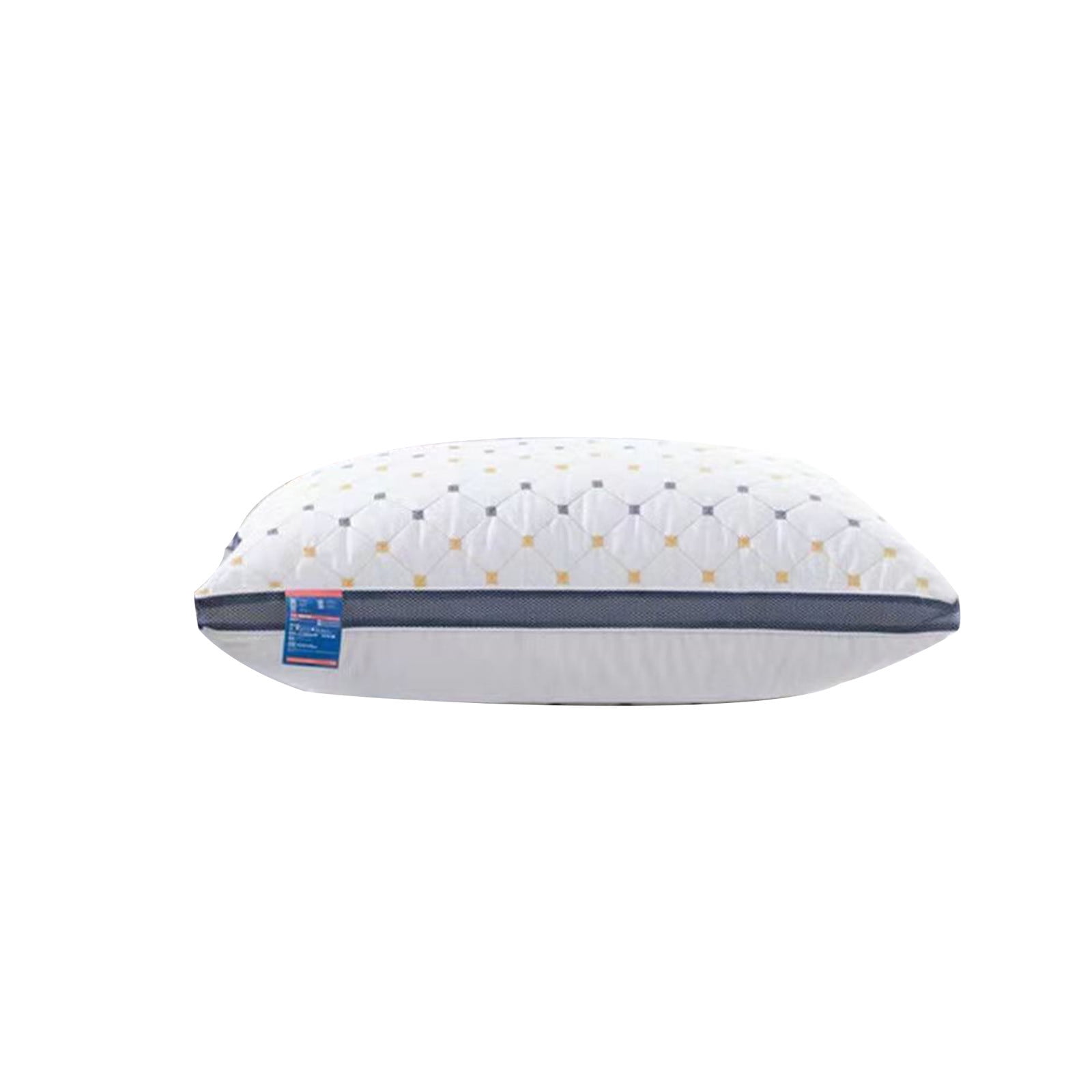 Bed Pillows Standard/Queen Size Set of 1 - Original Down Alternative Pillow for Sleeping - Bedding for Back, Stomach or Side Sleepers