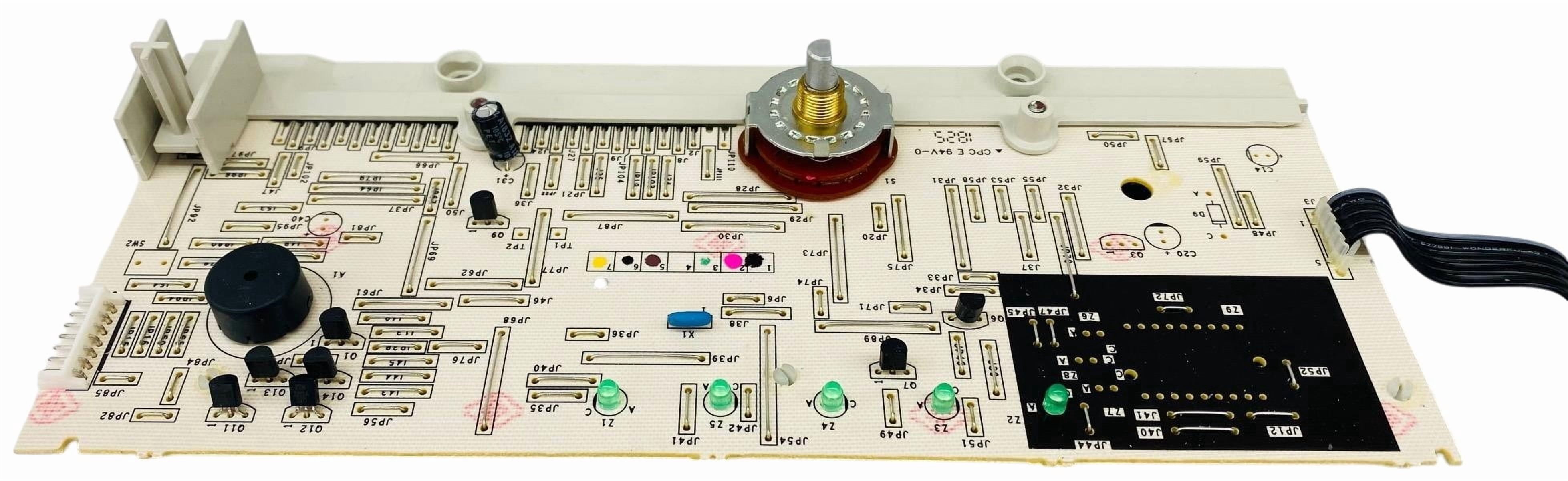 Mounted Main Control Board fits General Electric, AP4980168, WH12X10475